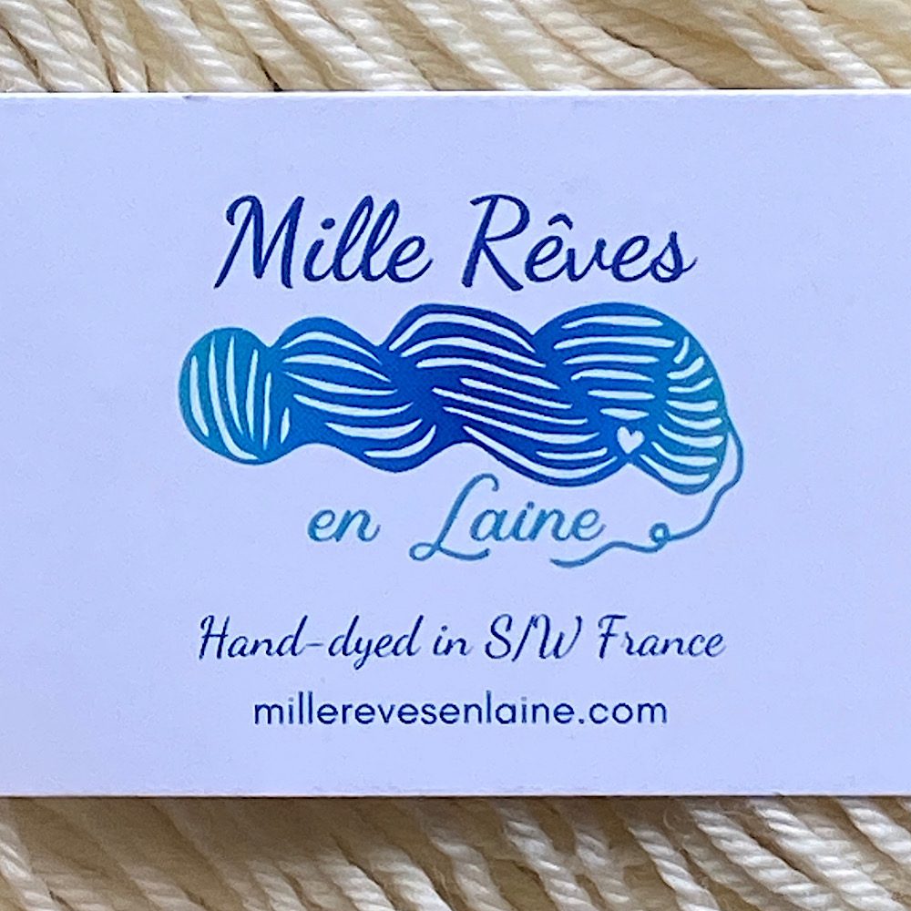 Mille Reves en Laine Business Card.