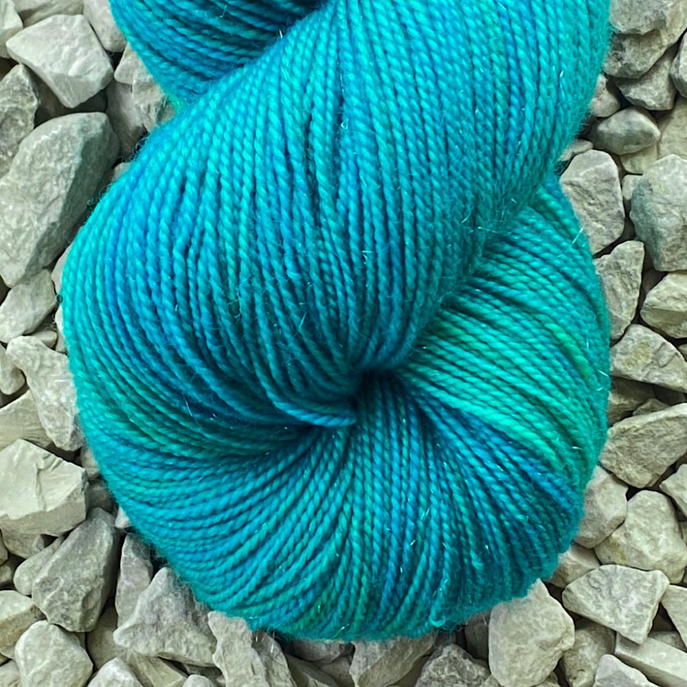 Merino/Nylon Sparkle 'Sea Dreams' - Image 4