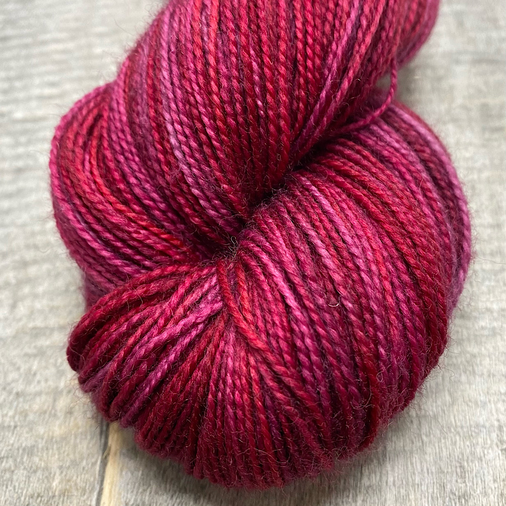 Twisted 100% BFL Wool ‘Claret’ - Image 4