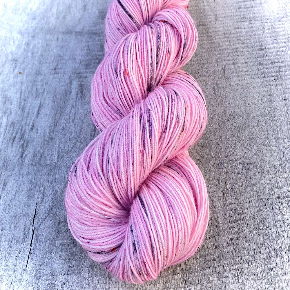 100% BFL Wool ‘Pink Hibiscus' - Image 5